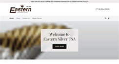 Desktop Screenshot of easternsilverusa.com